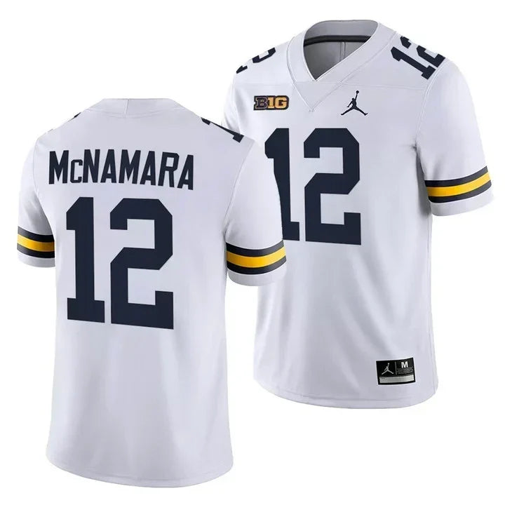 Men's Michigan Wolverines Players Jersey Game - All Stitched