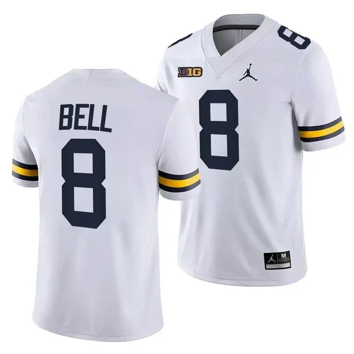 Men's Michigan Wolverines Players Jersey Game - All Stitched