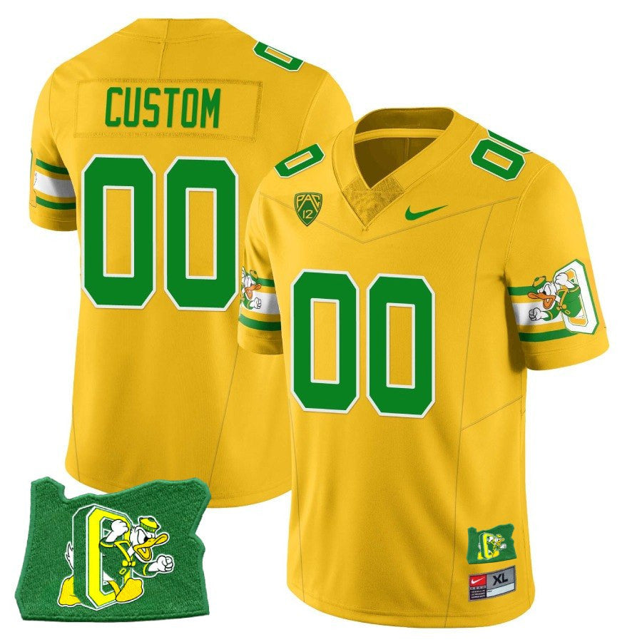 Menâ€™s Oregon Ducks â€˜Mighty Oregonâ€™ Throwback Football Stitched Jersey â€“ Oregon State