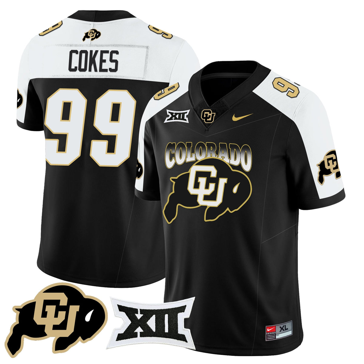 Men's Colorado Buffaloes 2024 Vapor Limited Jersey N2 - All Stitched