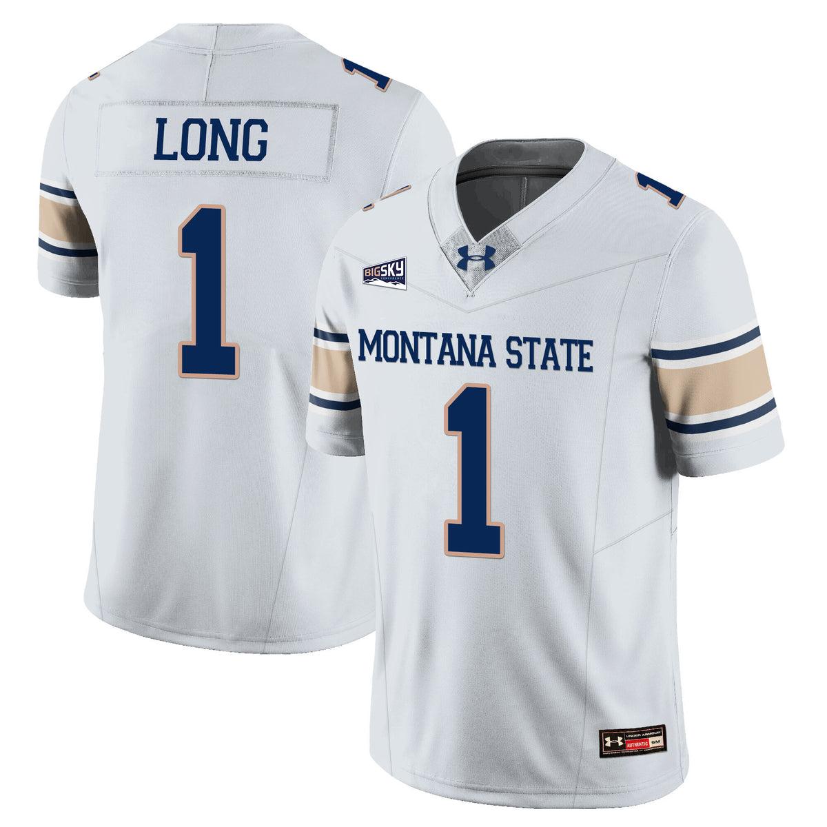 Men's Montana State Bobcat Football Jersey - All Stitched