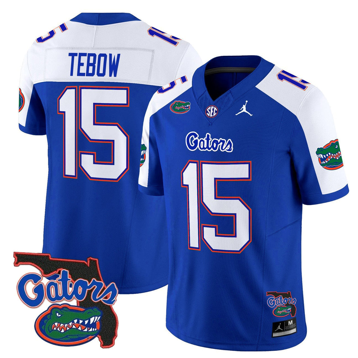 Men's Florida Gators 2025 Florida Patch Vapor Limited Jersey - All Stitched