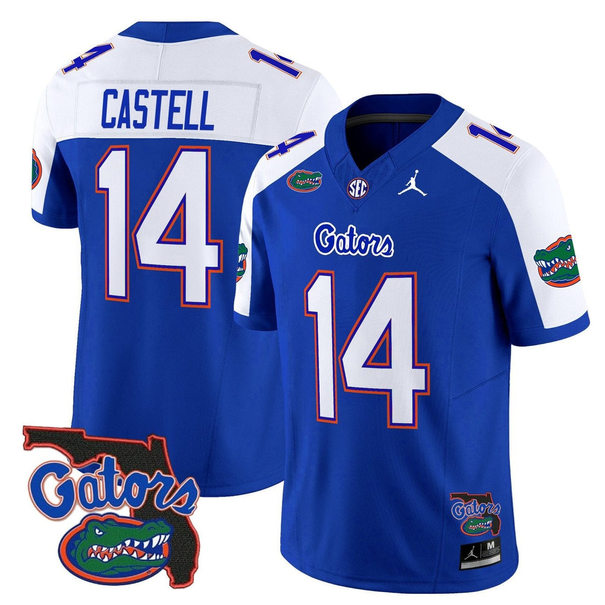 Men's Florida Gators 2025 Florida Patch Vapor Limited Jersey - All Stitched