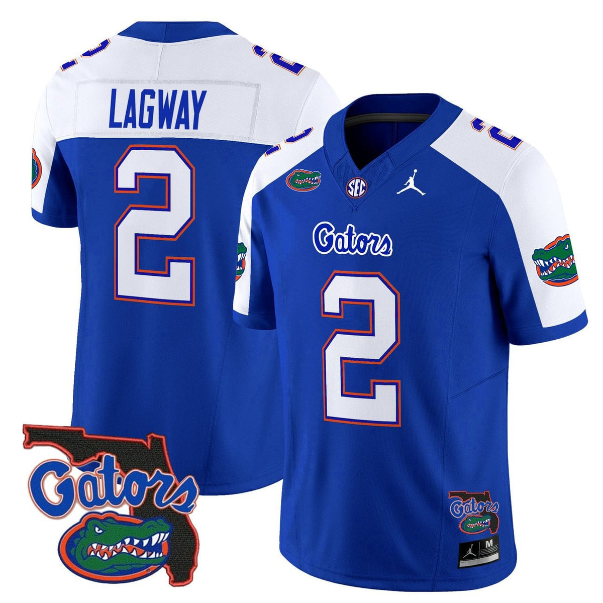 Men's Florida Gators 2025 Florida Patch Vapor Limited Jersey - All Stitched