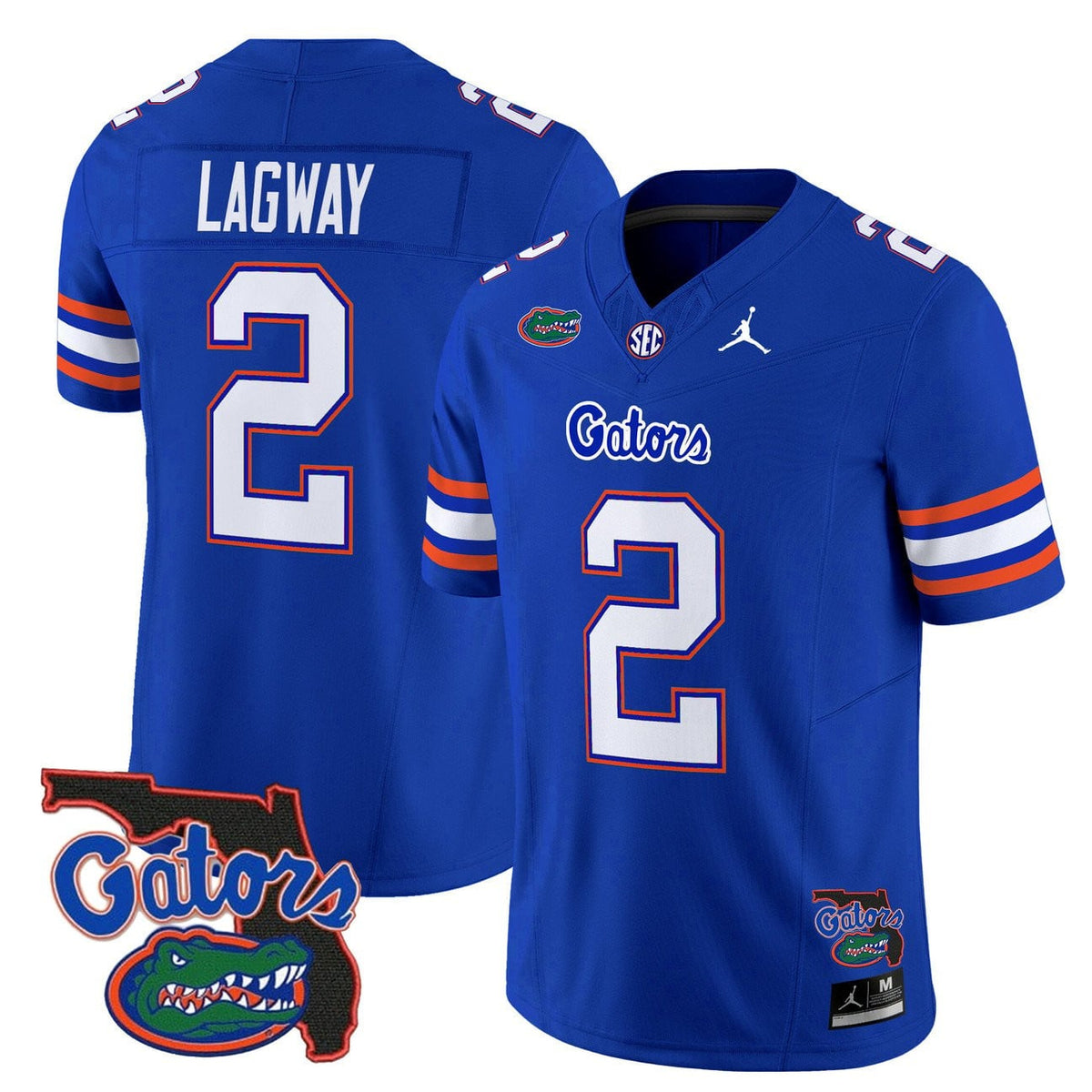 Men's Florida Gators 2025 Florida Patch Vapor Limited Jersey - All Stitched