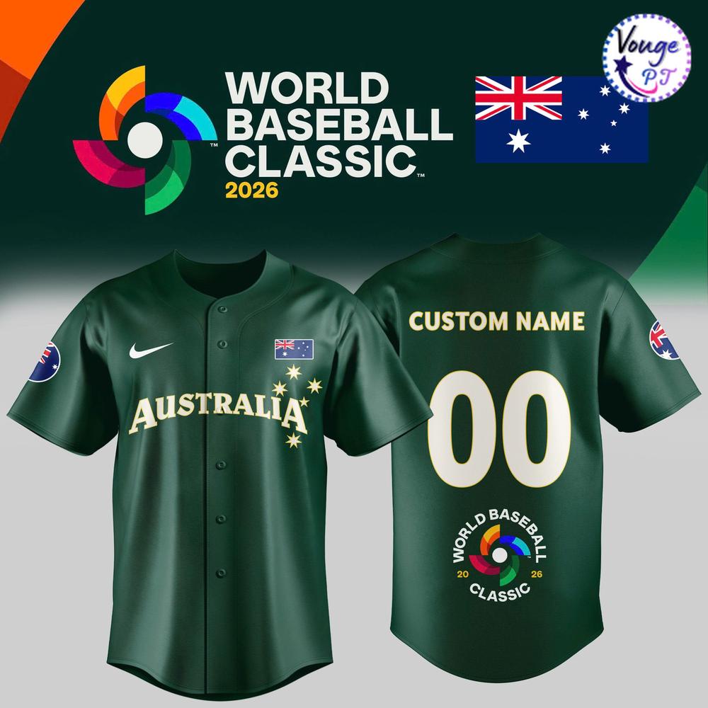 Australia Baseball – 2026 World Baseball Classic Edition Jersey
