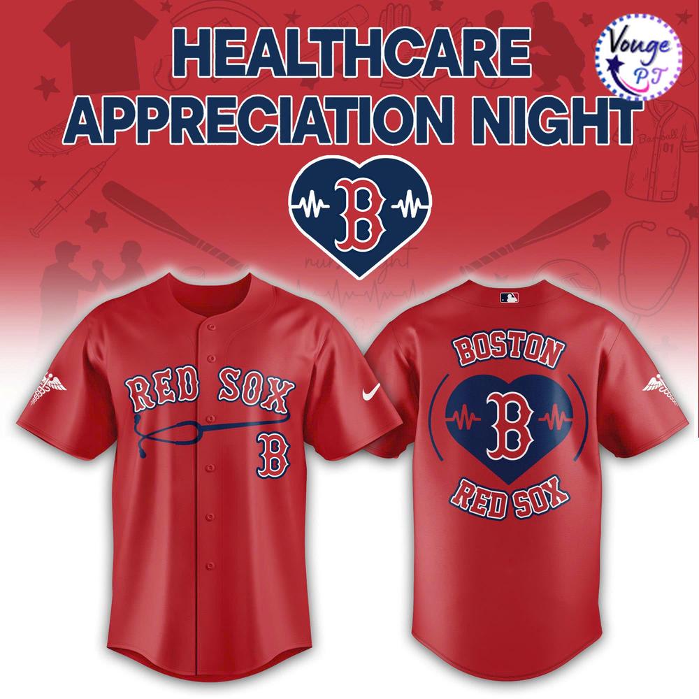 Boston Red Sox Healthcare Appreciation Night Baseball Jersey