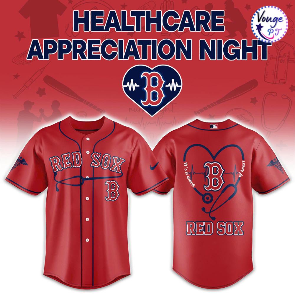 Boston Red Sox Healthcare Appreciation Night Limited Baseball Jersey