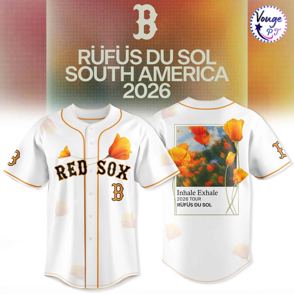 Boston Red Sox x Rüfüs Du Sol South America 2026 Baseball Jersey