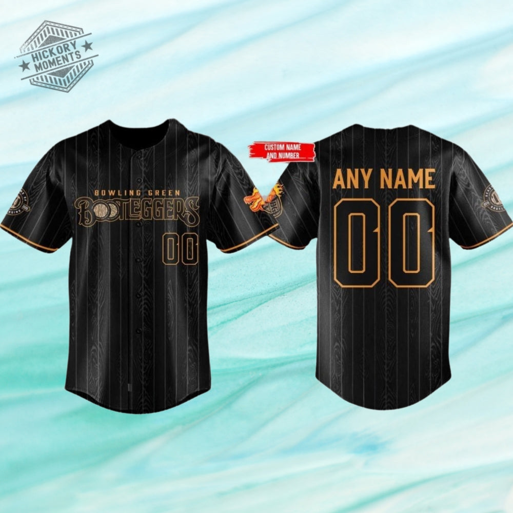 Bowling Green Hot Rods Bootlegger 10Th Anniversary 2026 Baseball Jersey
