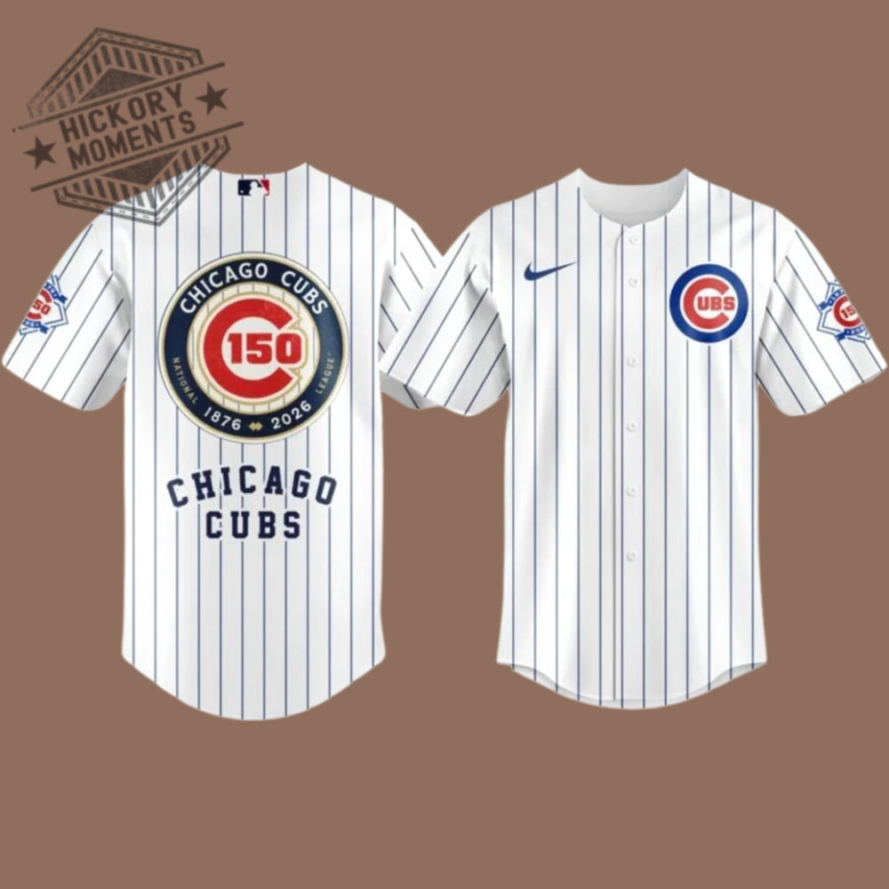 Chicago Cubs 150Th Anniversary Special Edition Baseball Jersey
