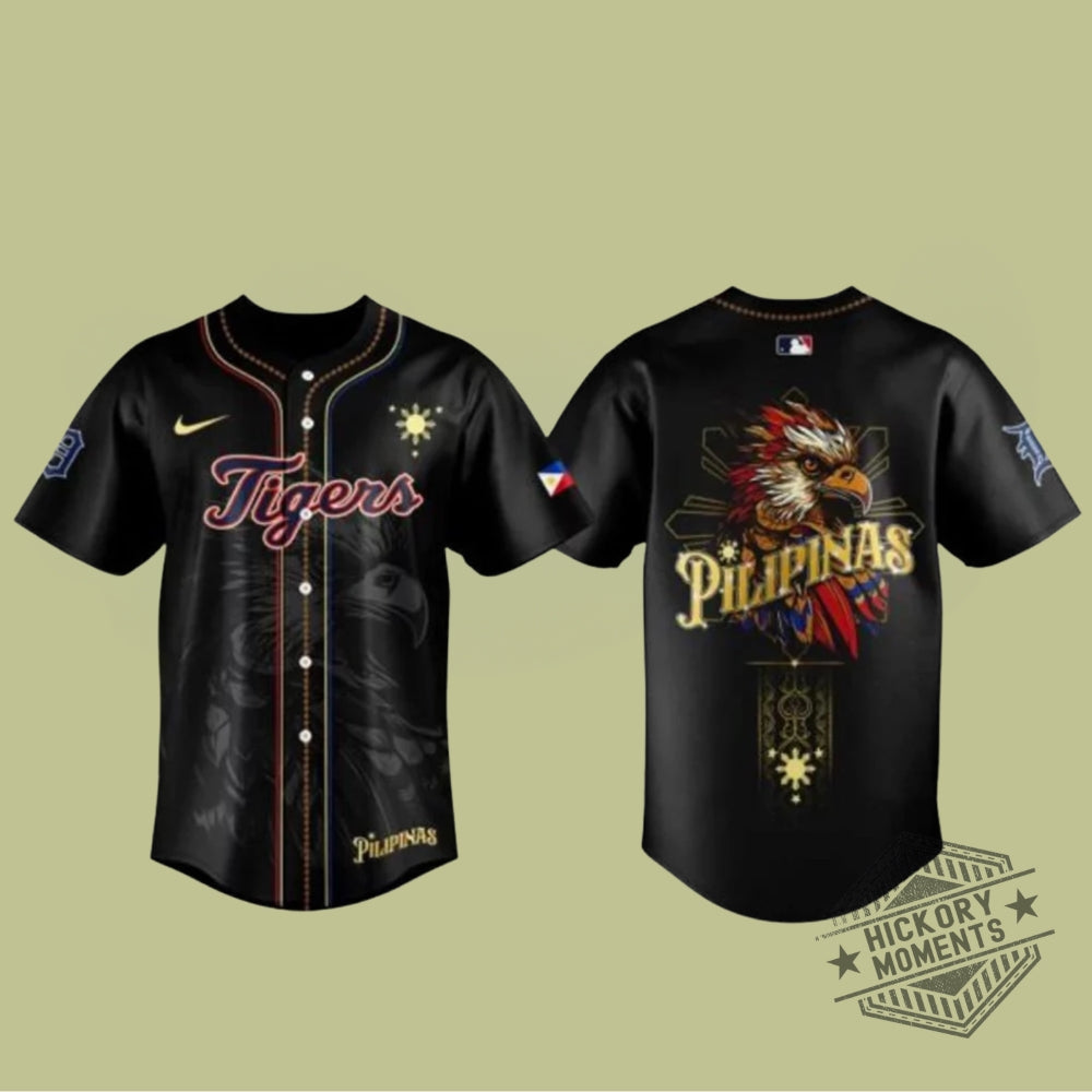 Detroit Tigers Filipino Heritage Day 2026 Edition Baseball Jersey