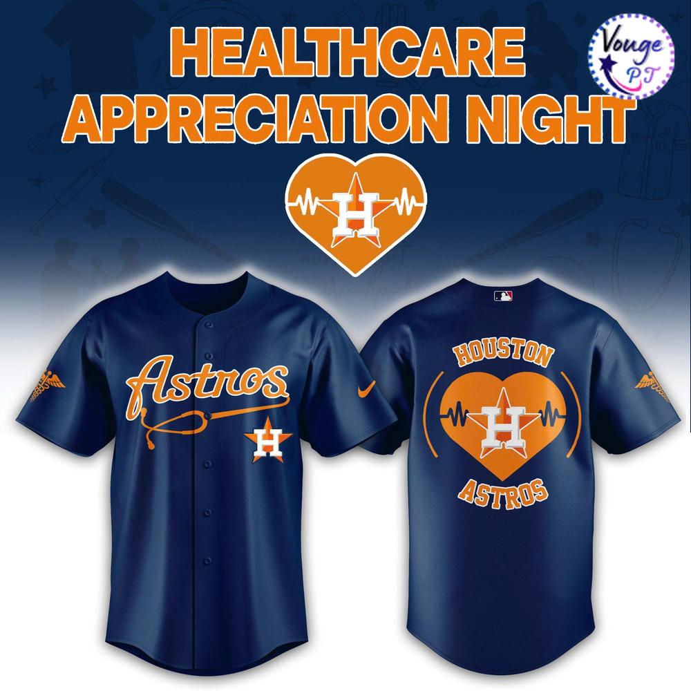 Houston Astros Healthcare Appreciation Night Baseball Jersey