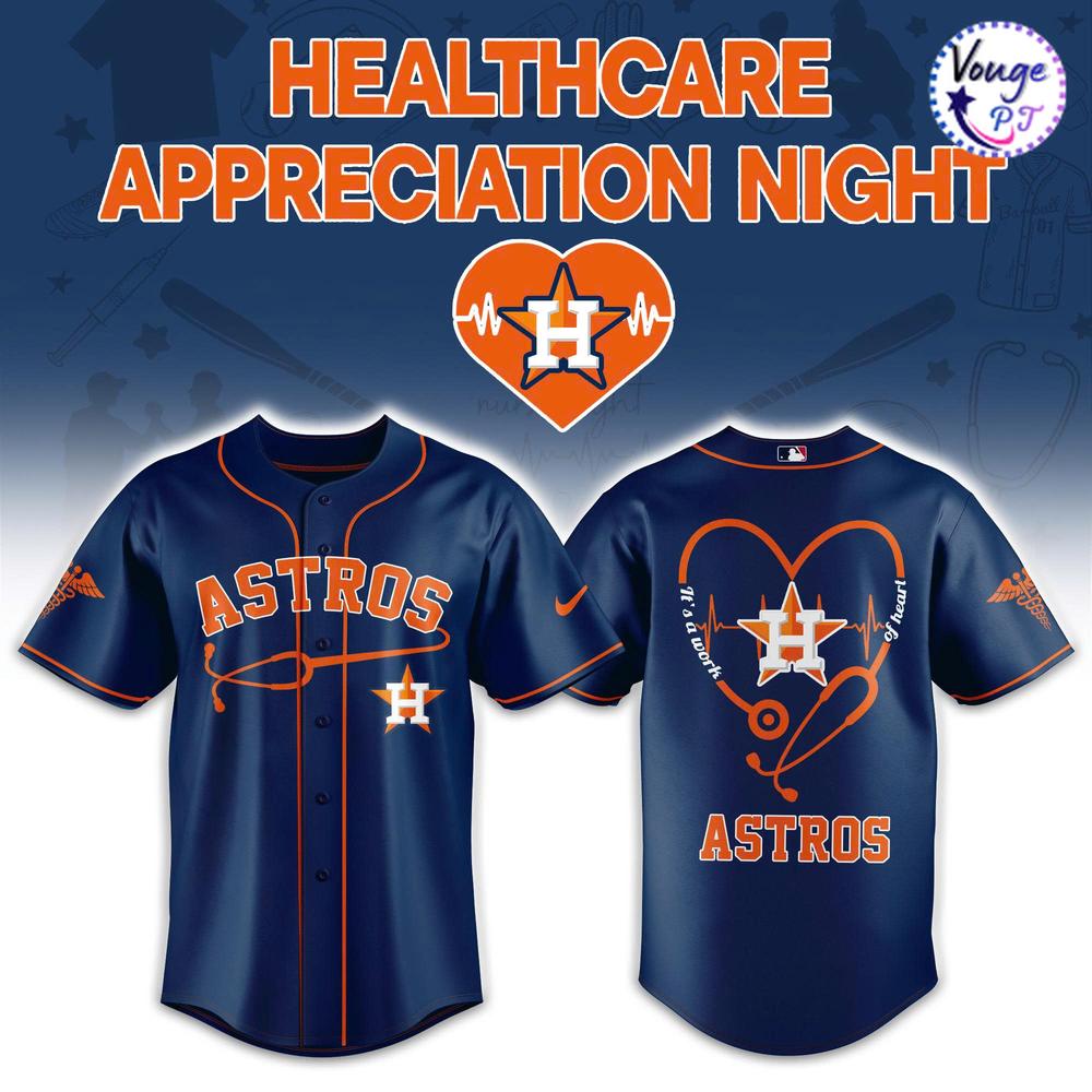 Houston Astros Healthcare Appreciation Night Limited Baseball Jersey