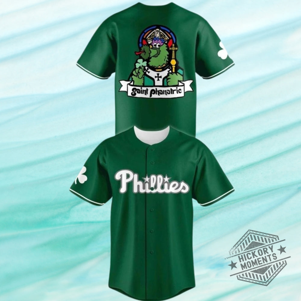 Philadelphia Phillies 2026 St Patricks Day Baseball Jersey