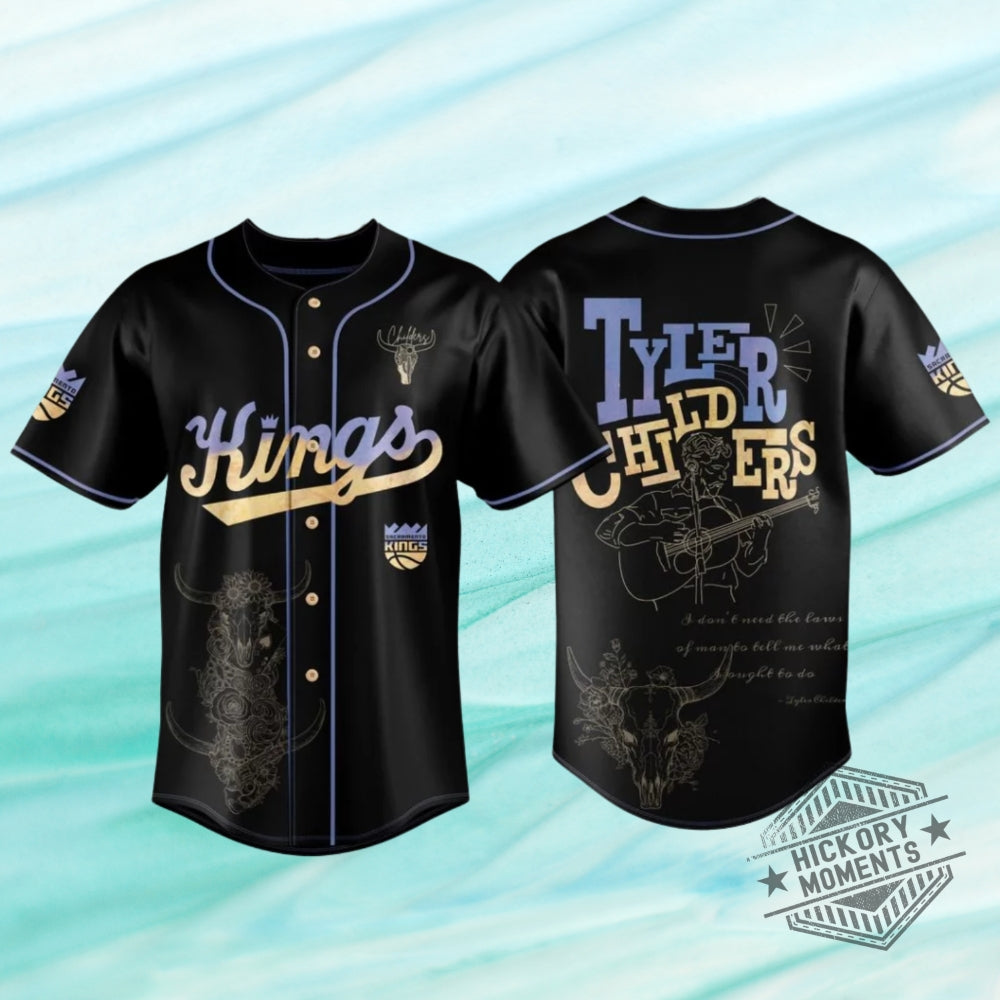 Sacramento Kings X Tyler Childers Snipe Hunt Baseball Jersey
