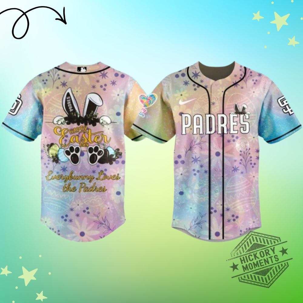 San Diego Padres Happy Easters Day 2026 Baseball Jersey