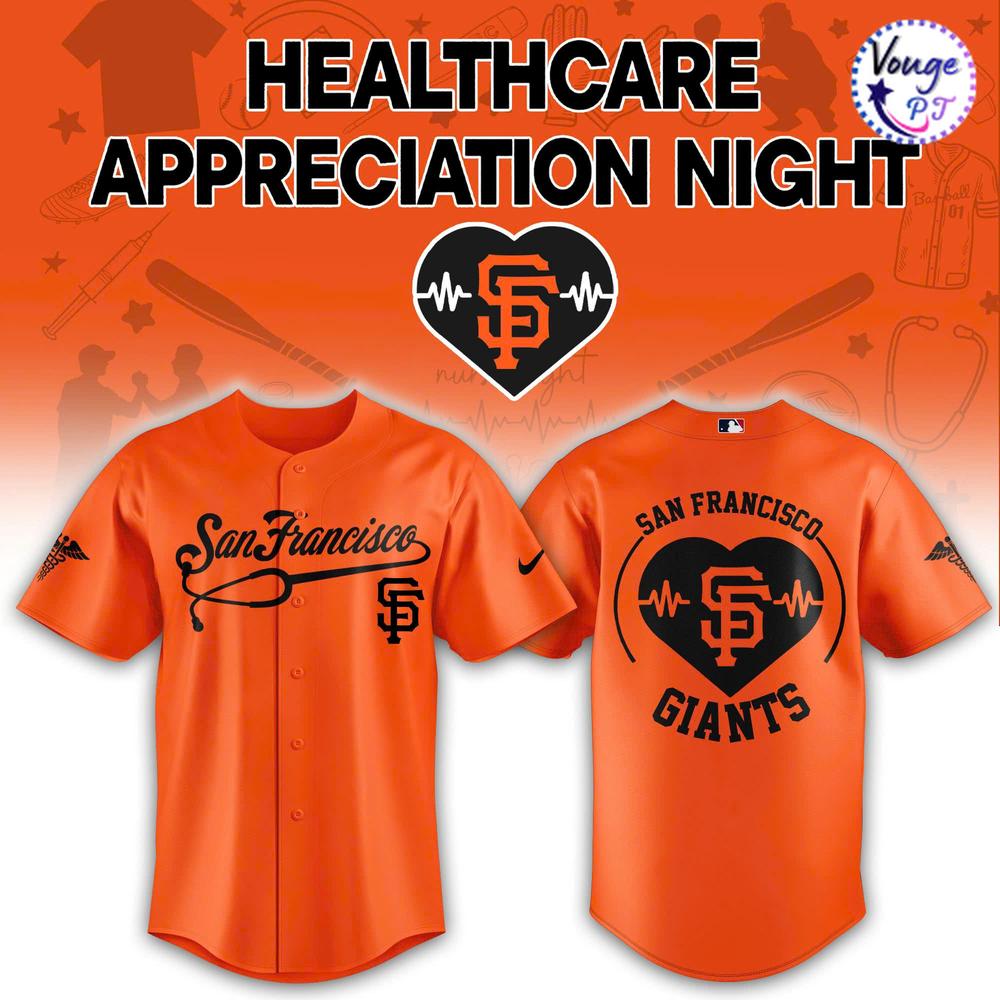 San Francisco Giants Healthcare Appreciation Night Baseball Jersey