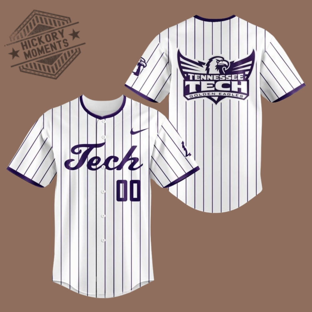 Tennessee Tech Golden Eagles Stripe Edition 2026 Season Baseball Jersey