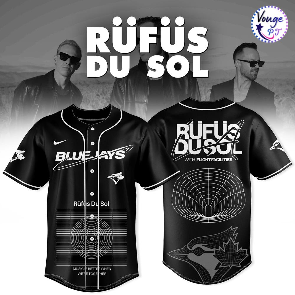 Toronto Blue Jays x Rüfüs Du Sol 2026 Baseball Jersey