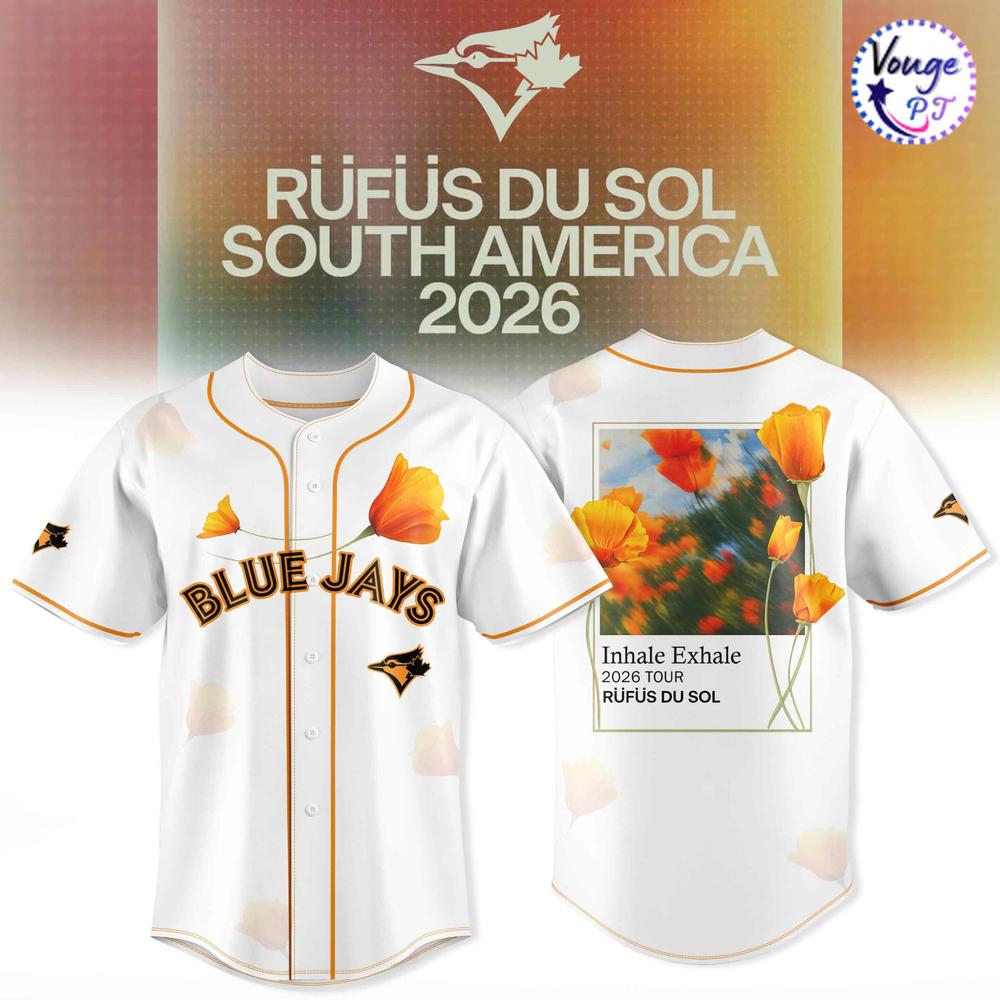 Toronto Blue Jays x Rüfüs Du Sol South America 2026 Baseball Jersey