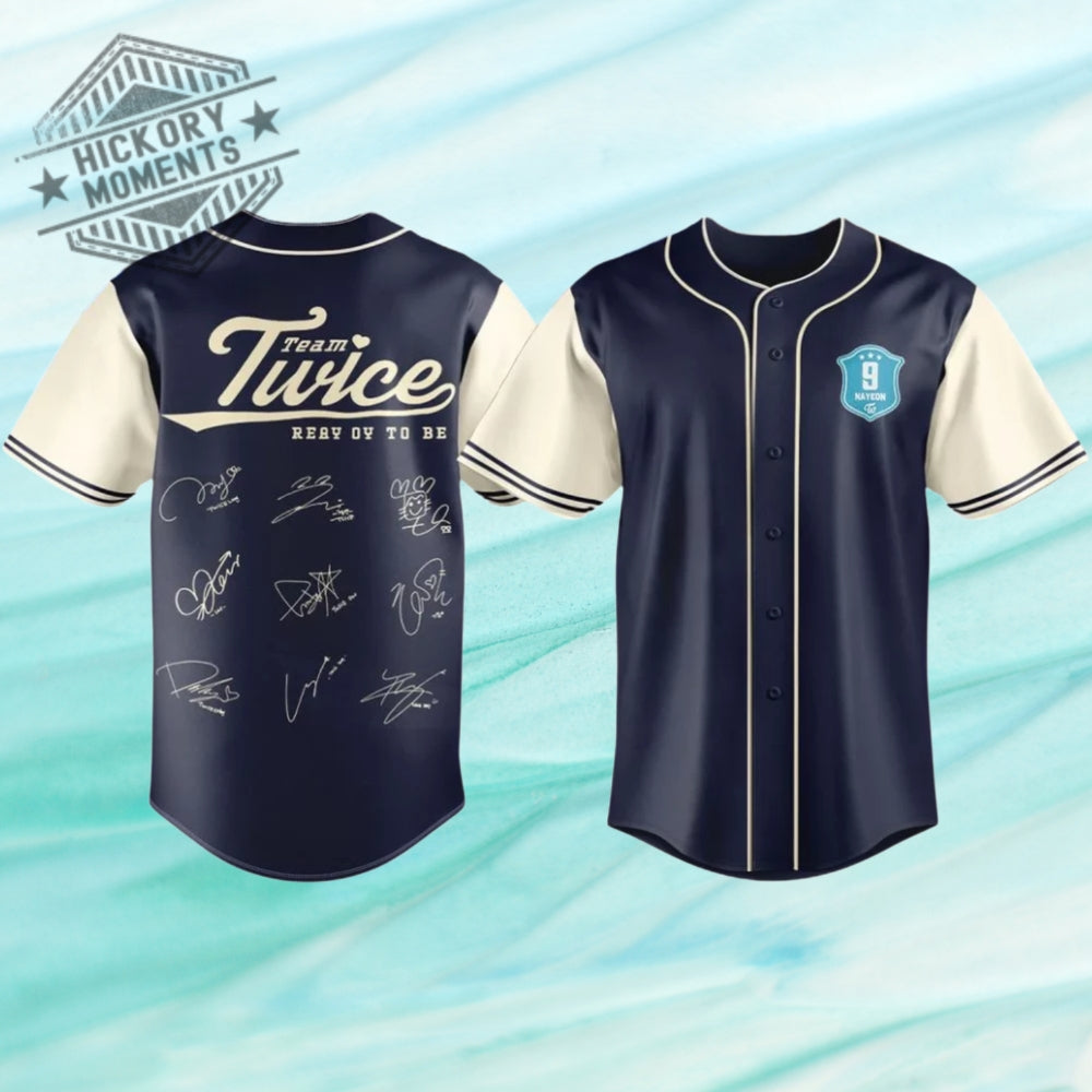 Twice This Is For World Tour 2026 Special Edition Baseball Jersey