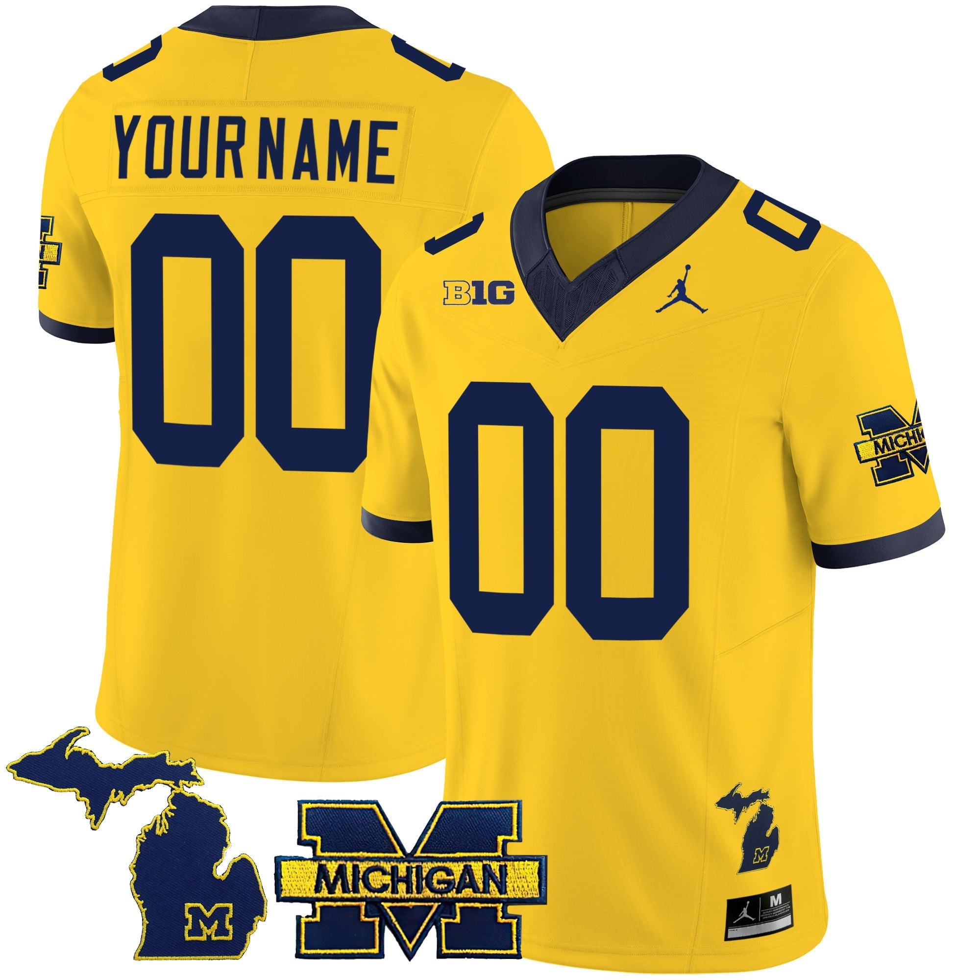 Michigan Wolverines 2024 Special Custom Jersey - All Stitched