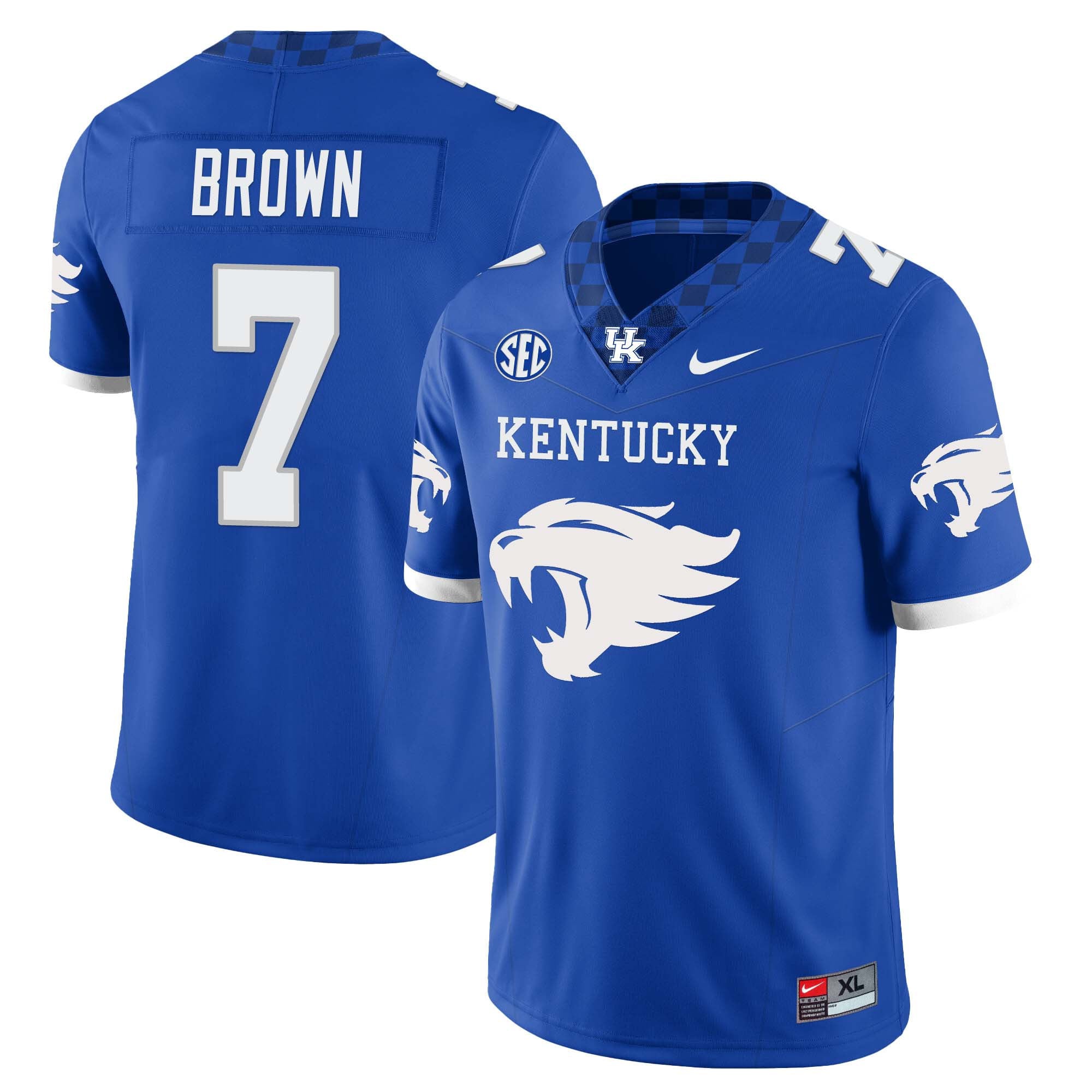 Menâs Kentucky Wildcats Football Limited Jersey â Wildcats Logo