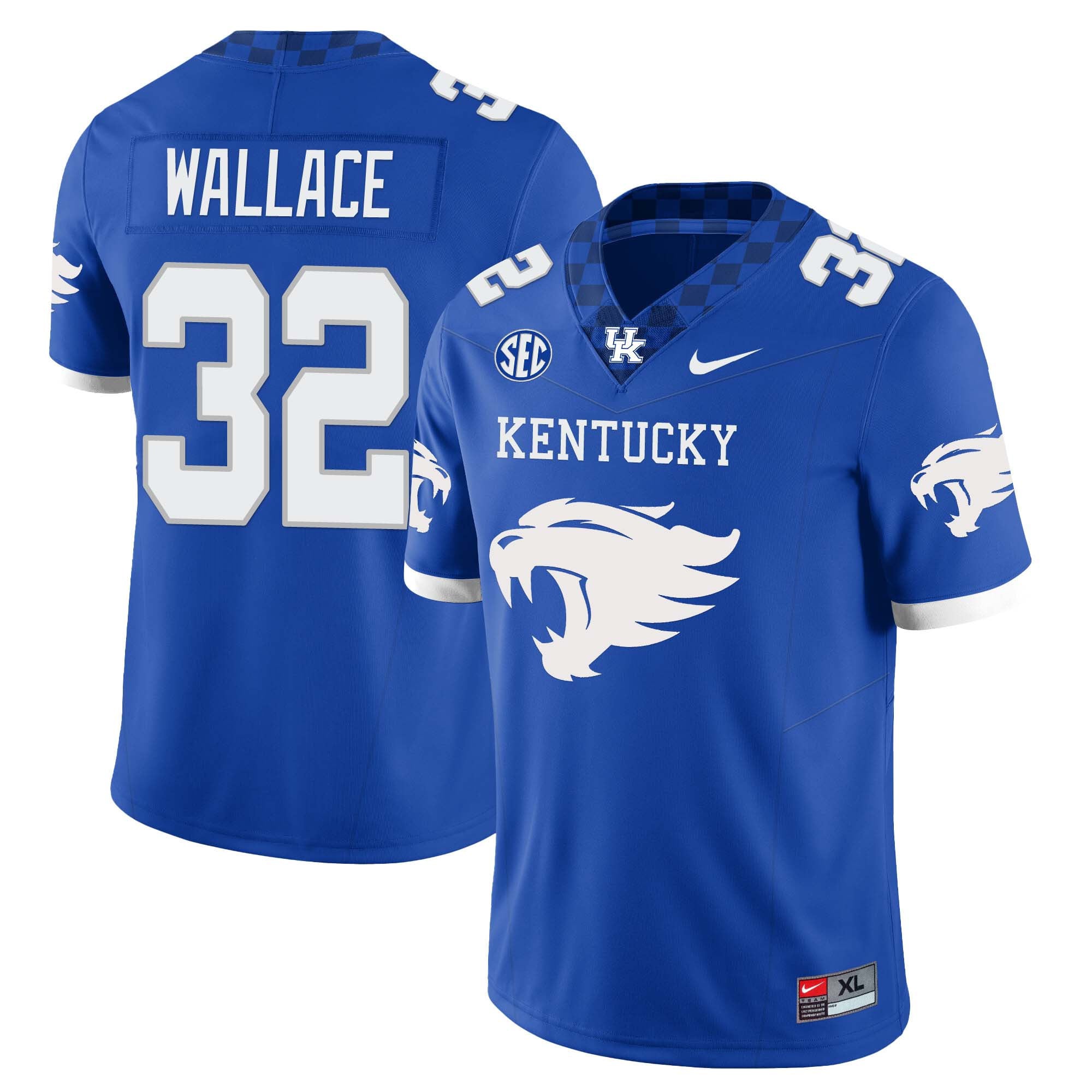 Menâs Kentucky Wildcats Football Limited Jersey â Wildcats Logo