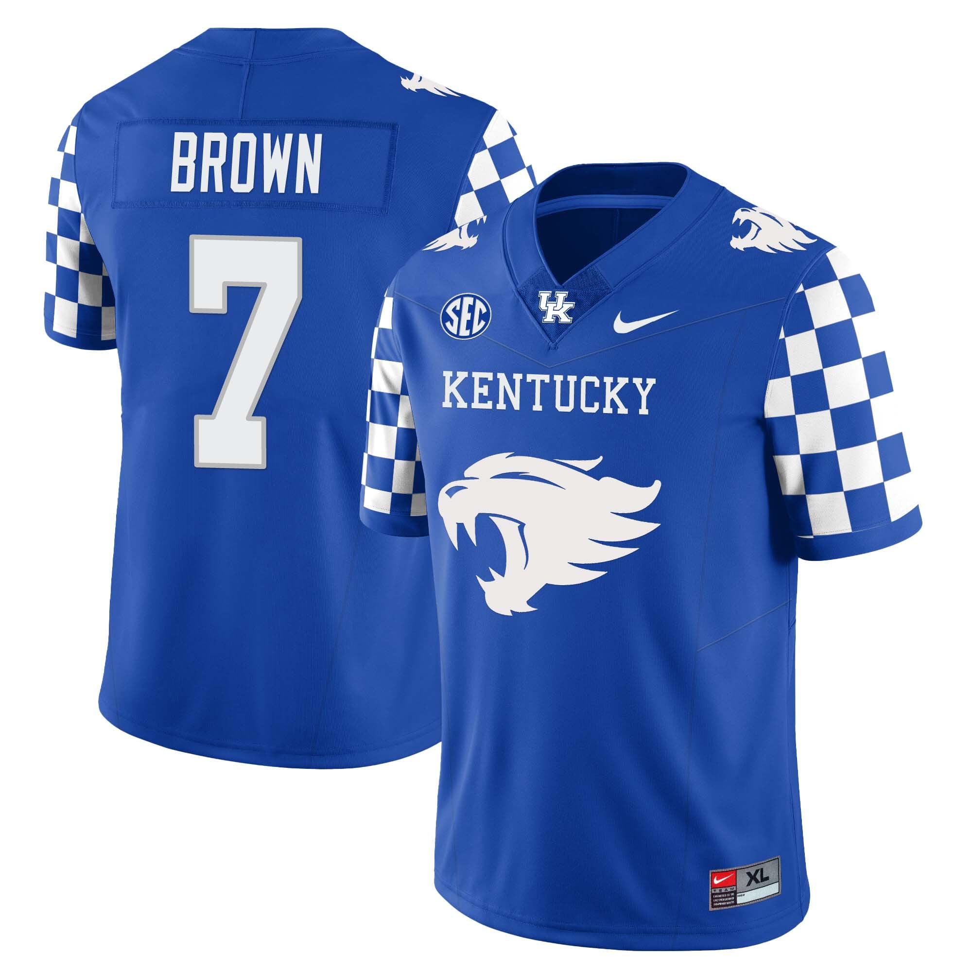 Menâs Kentucky Wildcats Football Limited Jersey â Wildcats Logo