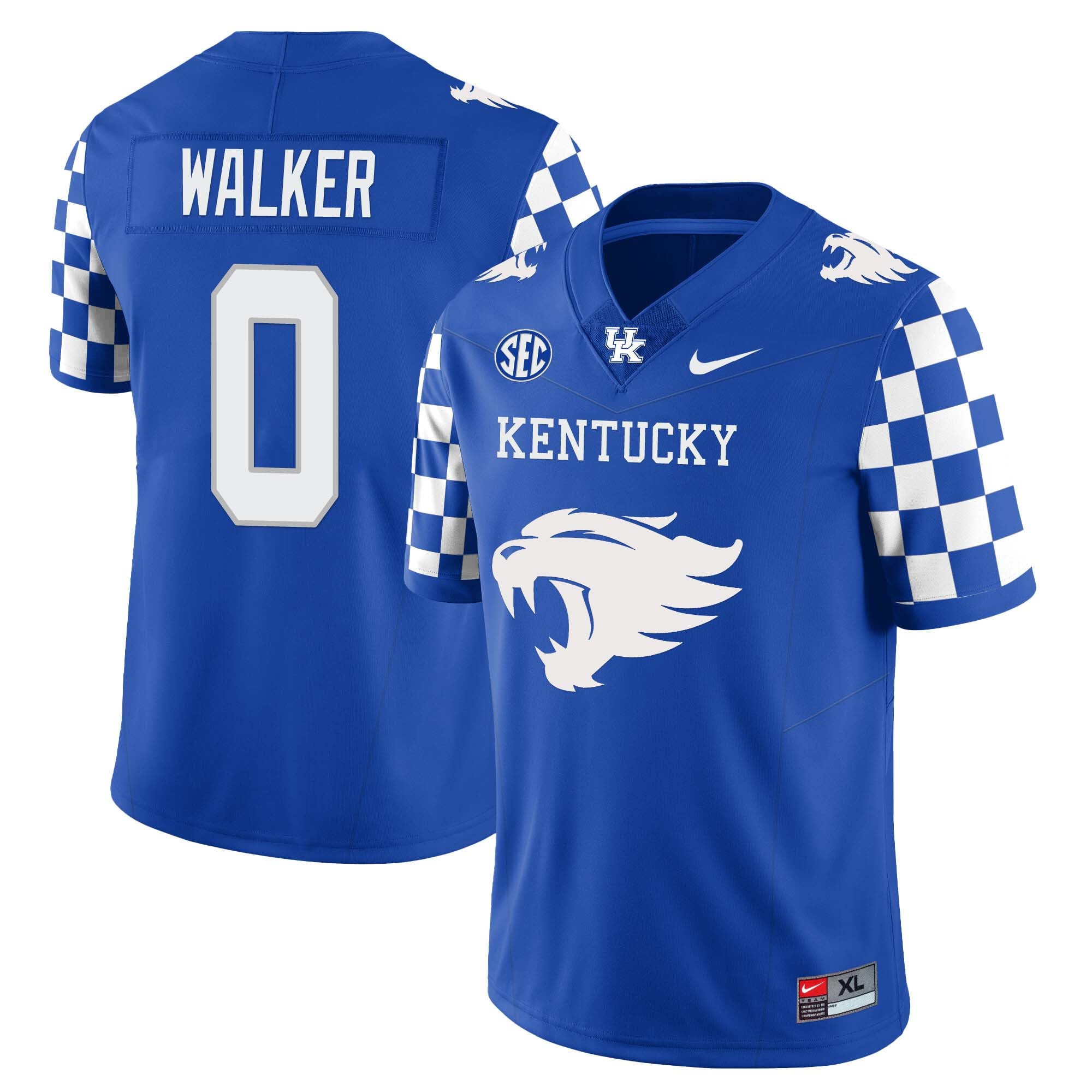 Menâs Kentucky Wildcats Football Limited Jersey â Wildcats Logo