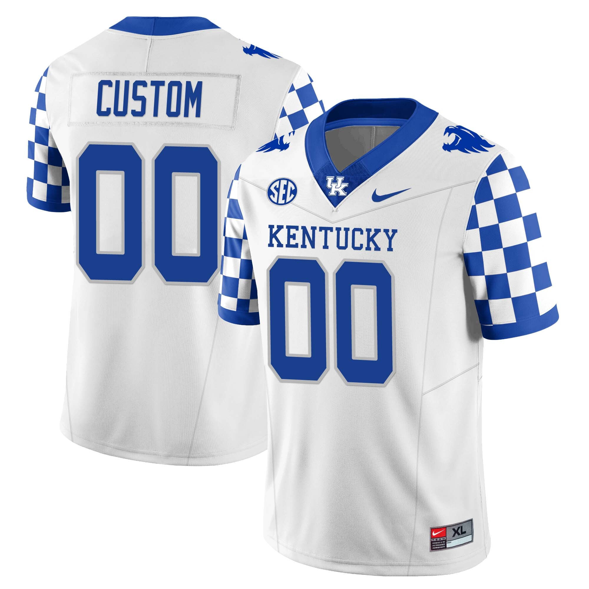Men's Kentucky Wildcats Football Limited Custom Jersey â Wildcats Logo