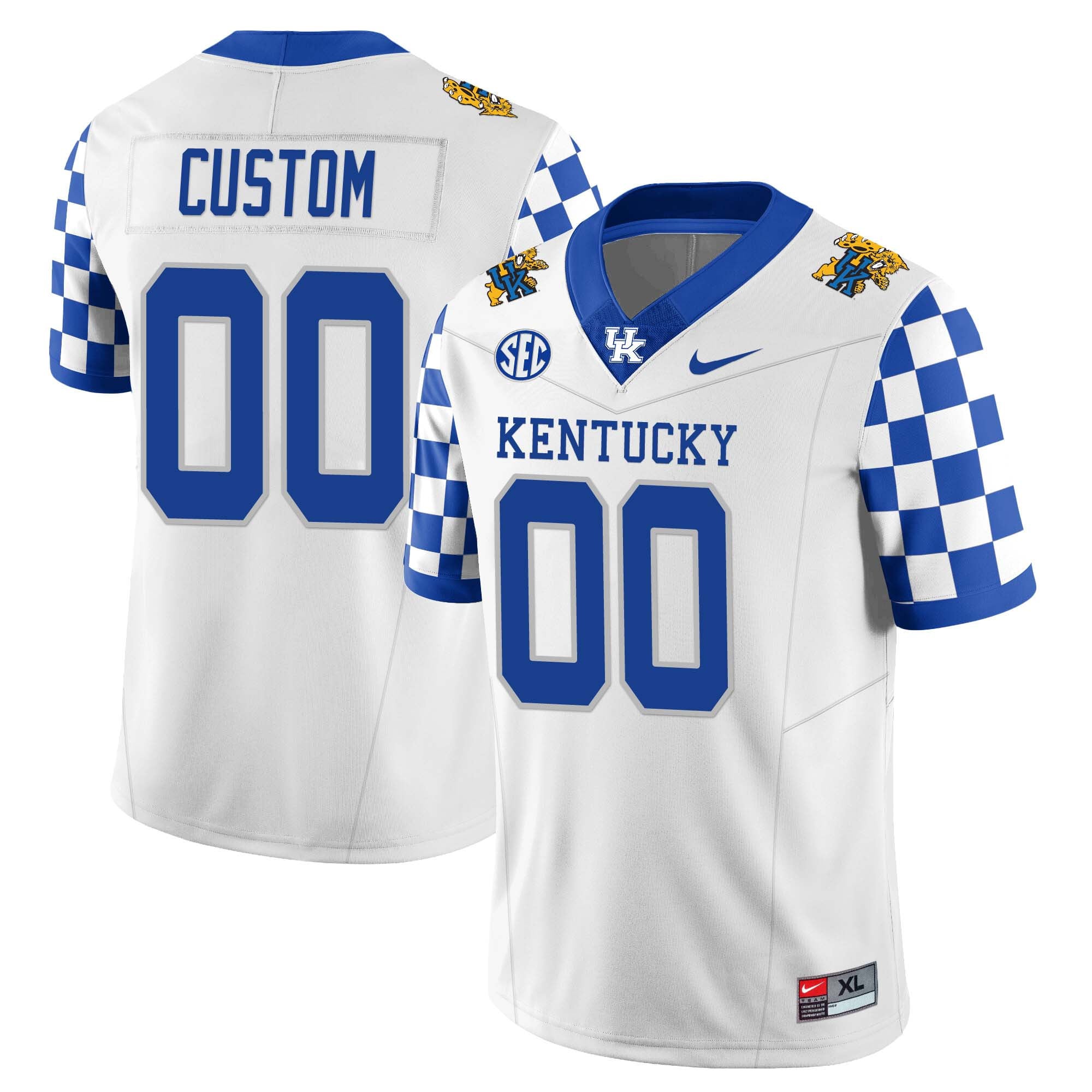 Men's Kentucky Wildcats Football Limited Custom Jersey â Wildcats Logo