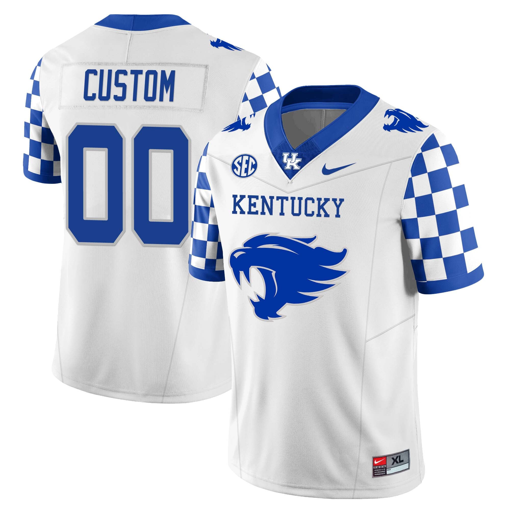 Men's Kentucky Wildcats Football Limited Custom Jersey â Wildcats Logo