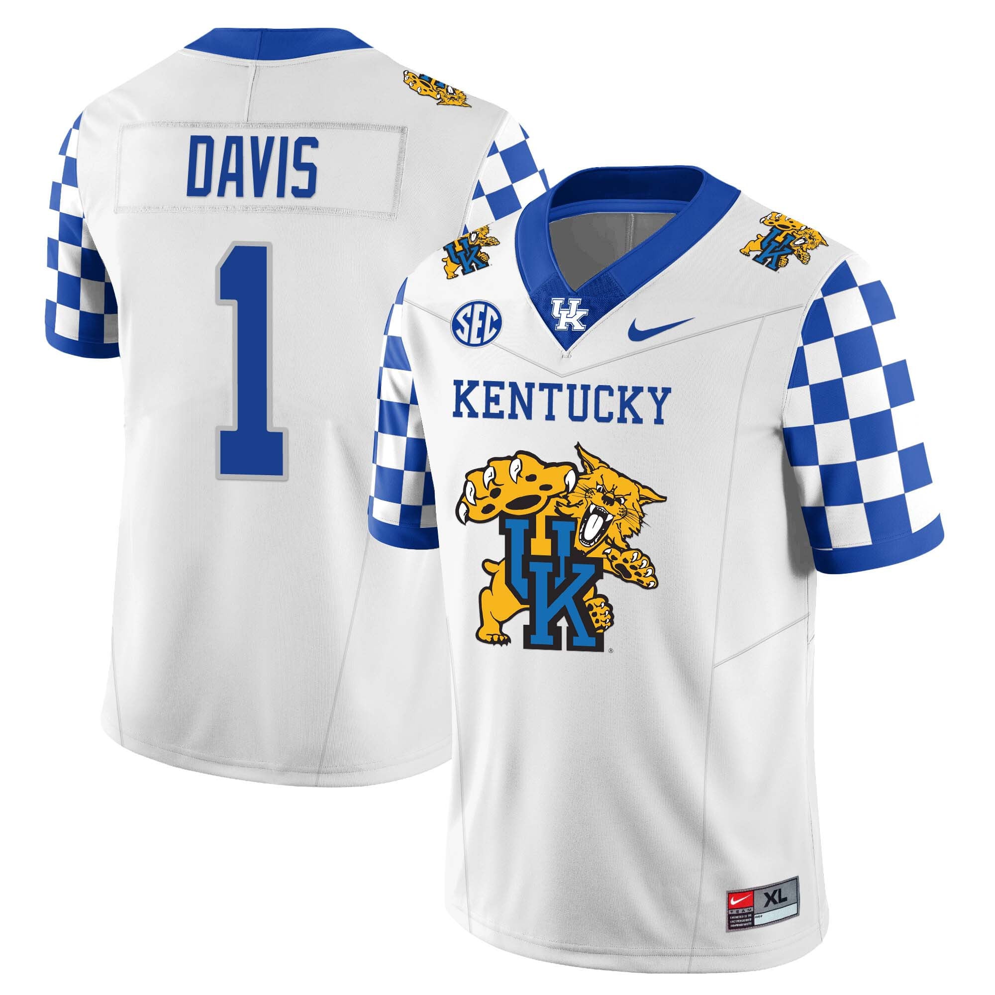 Menâs Kentucky Wildcats Football Limited Uniform â Wildcats Logo