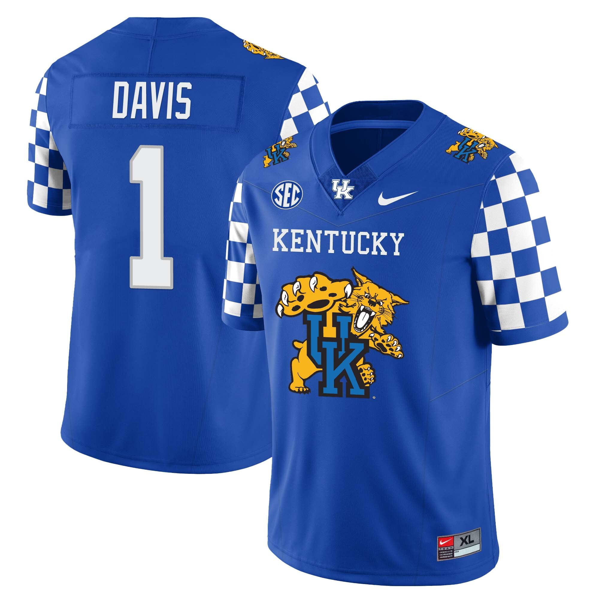 Menâs Kentucky Wildcats Football Limited Uniform â Wildcats Logo