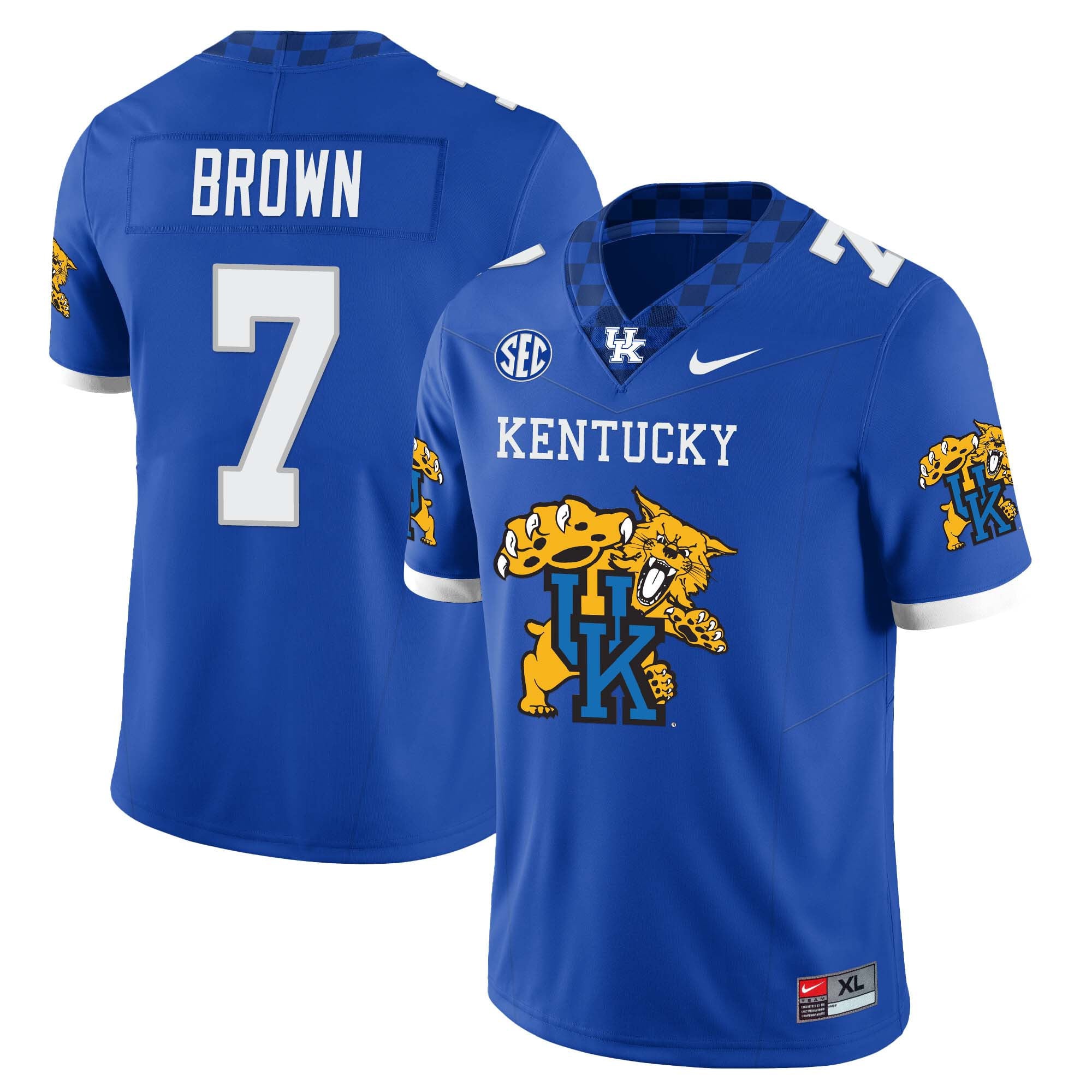 Menâs Kentucky Wildcats Football Limited Uniform â Wildcats Logo