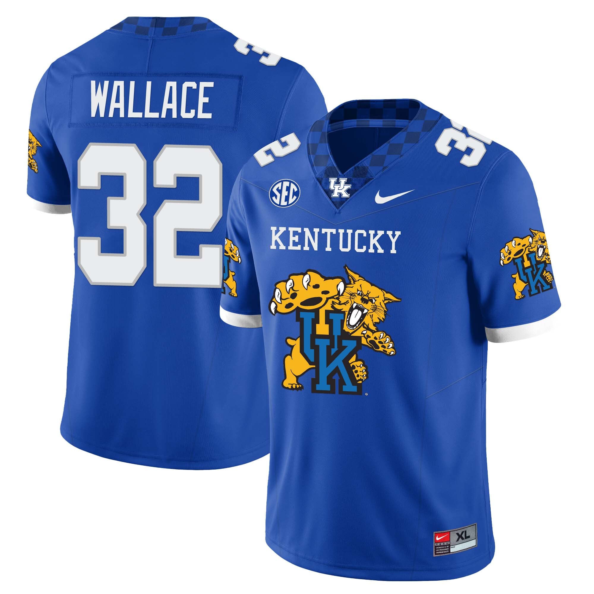 Menâs Kentucky Wildcats Football Limited Uniform â Wildcats Logo