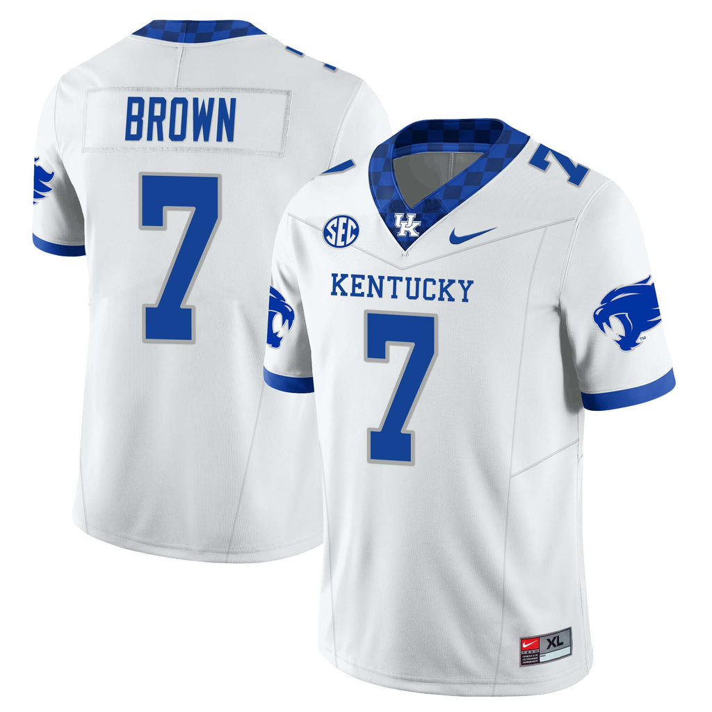 Menâ€™s Kentucky Wildcats Football Jersey â€“ All Stitched