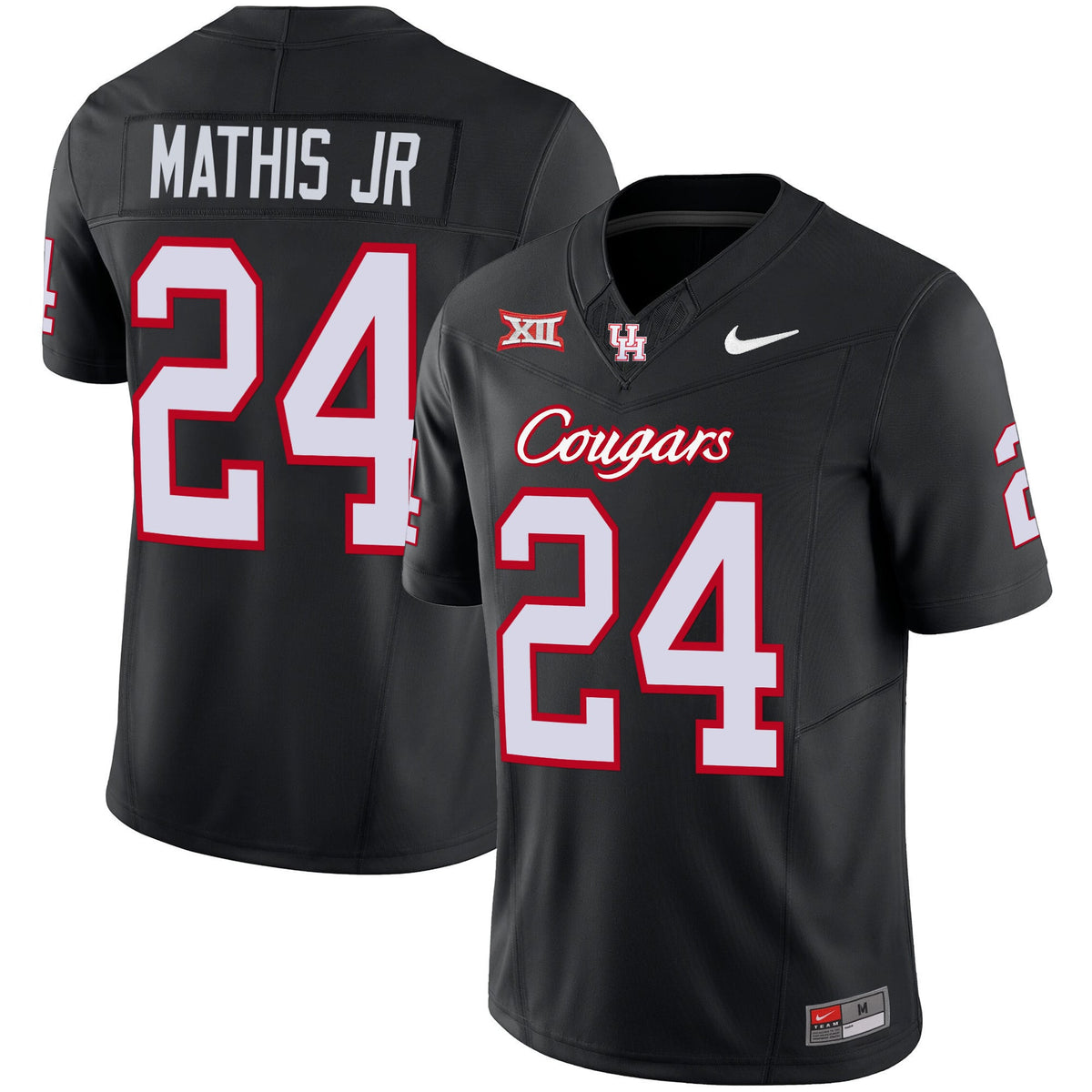 Men's Houston Cougars 2023 Oilers Inspired Vapor Jersey V4 - All Stitched