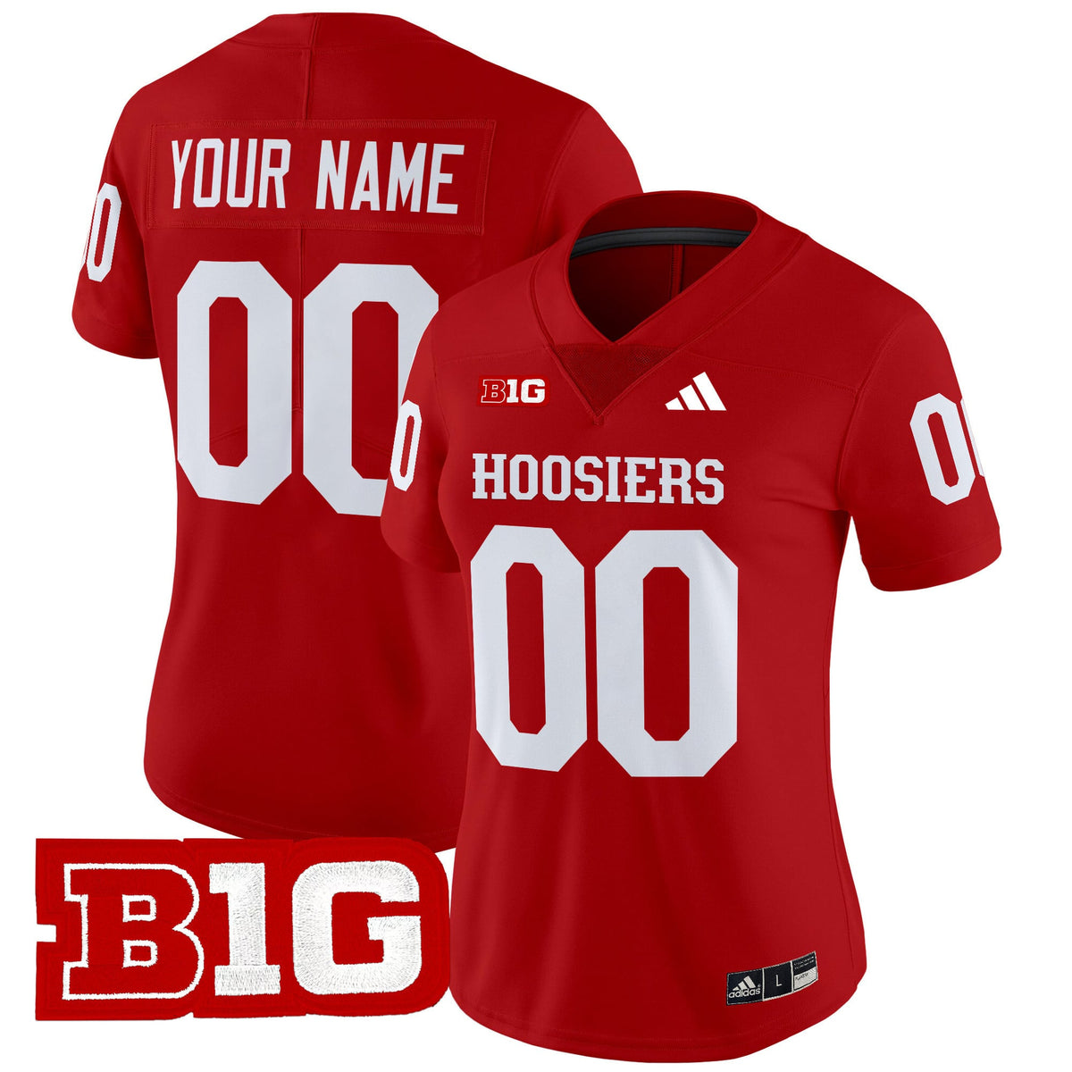 Indiana Hoosiers 2025 Vapor Limited Custom Jersey - All Stitched