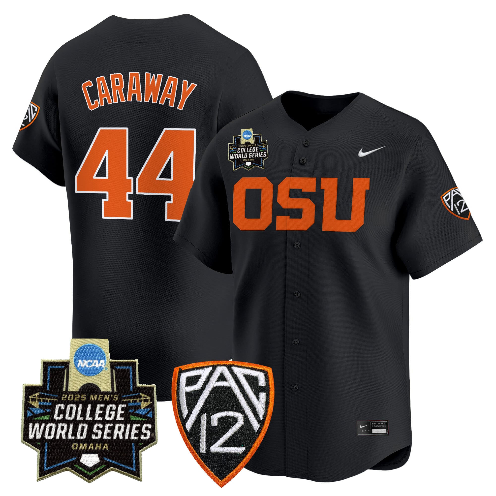 Youth's Oregon State Beavers 2025 World Series Vapor Premier Limited Jersey - All Stitched
