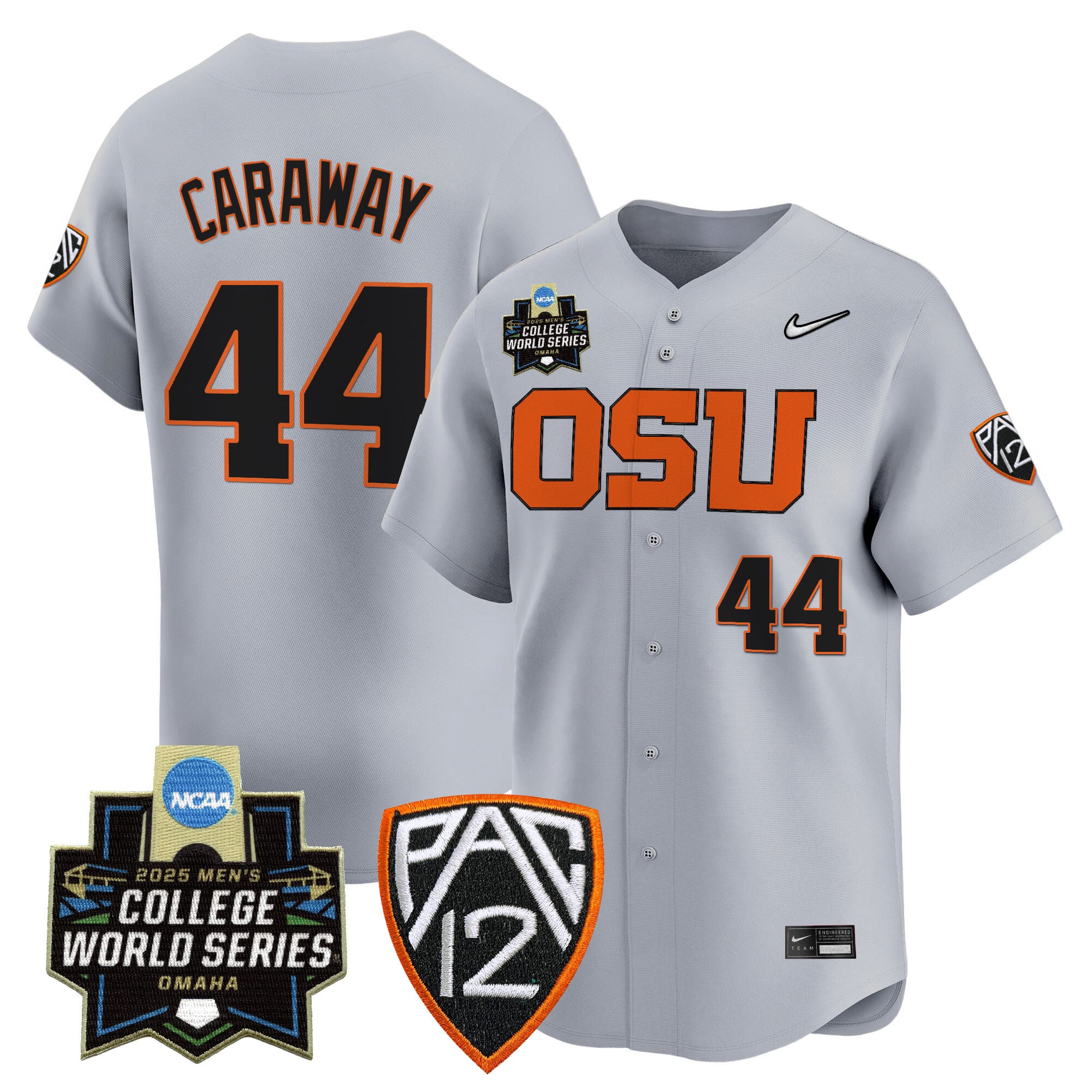 Youth's Oregon State Beavers 2025 World Series Vapor Premier Limited Jersey - All Stitched