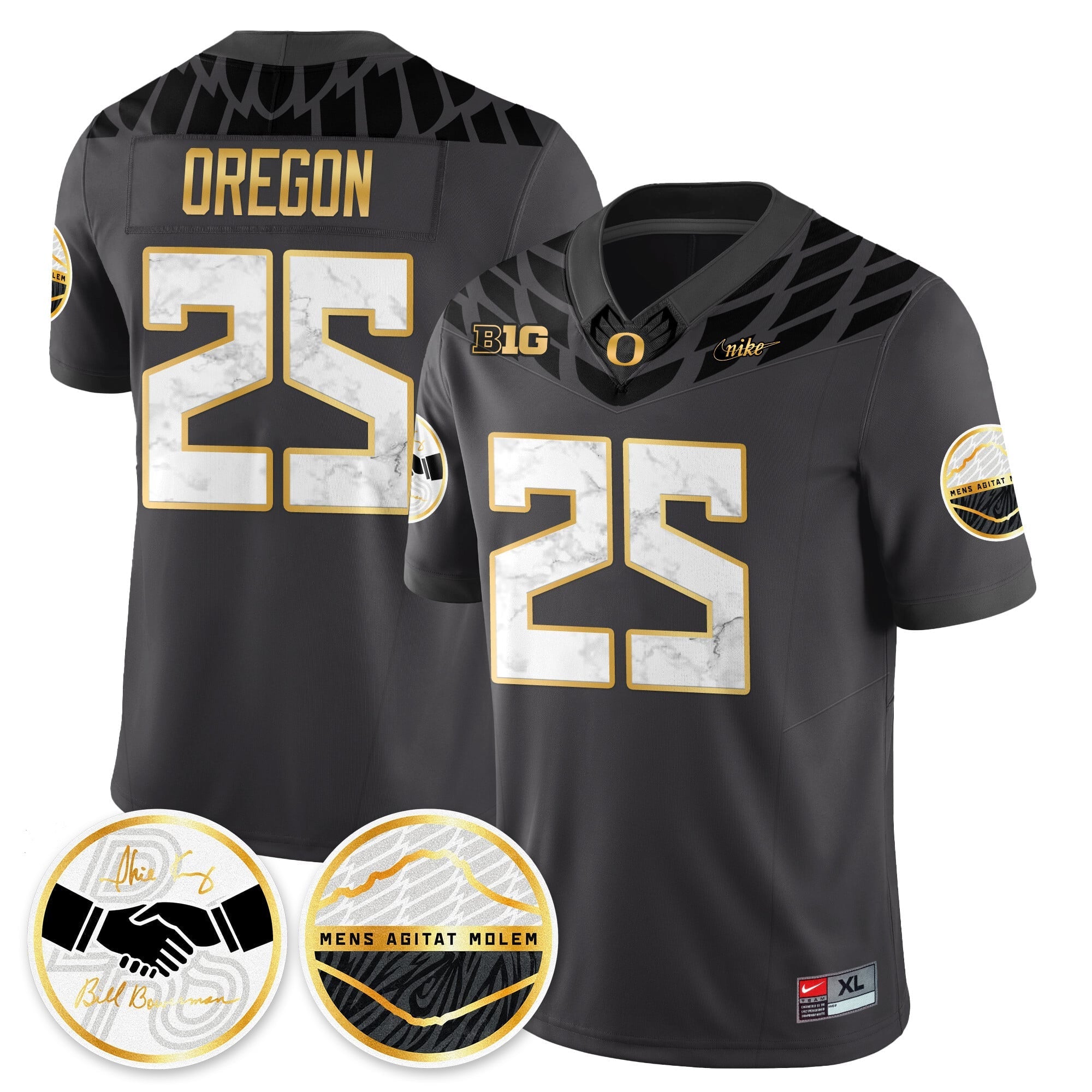 Men's Oregon Ducks 2025 "Shoe Duck" Jersey - All Stitched