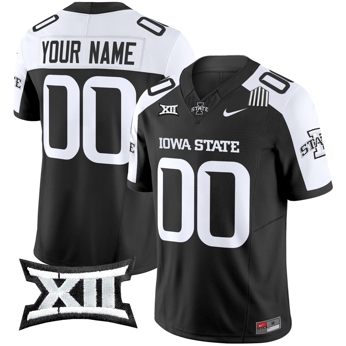 Iowa State Cyclones 2024 Vapor Limited Custom Jersey - All Stitched