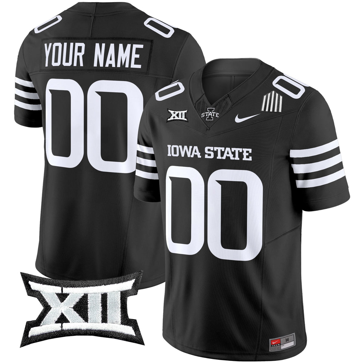 Iowa State Cyclones 2024 Vapor Limited Custom Jersey - All Stitched