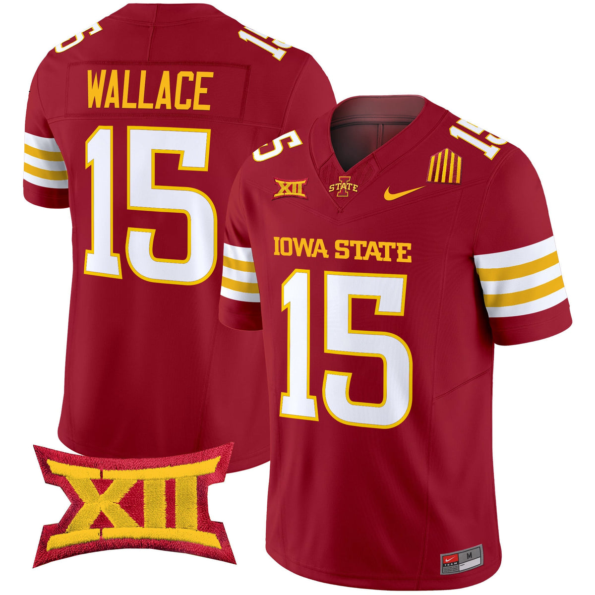 Men's Iowa State Cyclones 2024 Vapor Limited Jersey - All Stitched