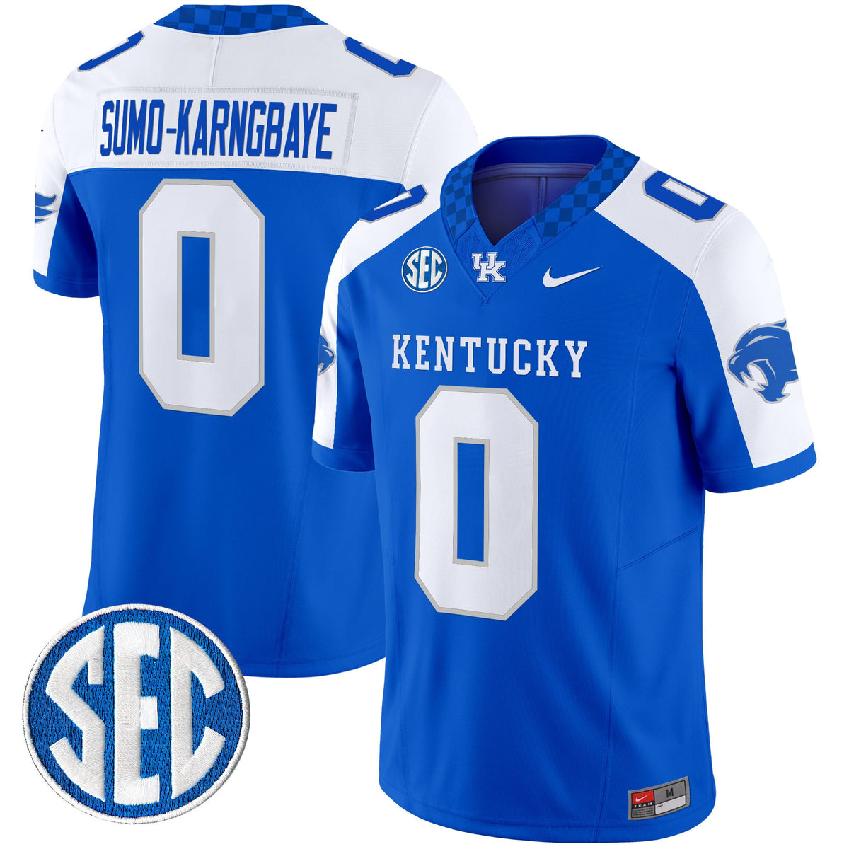 Men's Kentucky Wildcats 2024 Vapor Limited Jersey - All Stitched
