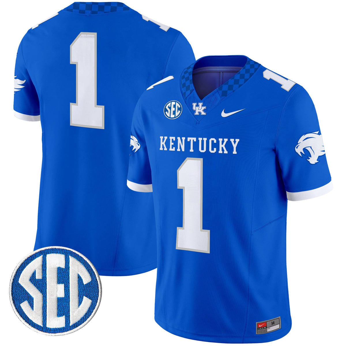 Men's Kentucky Wildcats 2024 Vapor Limited Jersey - All Stitched