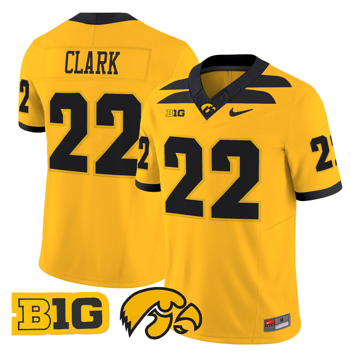 Men's Iowa Hawkeyes 2024 Vapor Limited Jersey - All Stitched